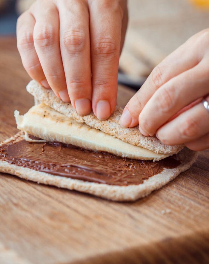 Strawberry Nutella French Toast Roll Ups 2